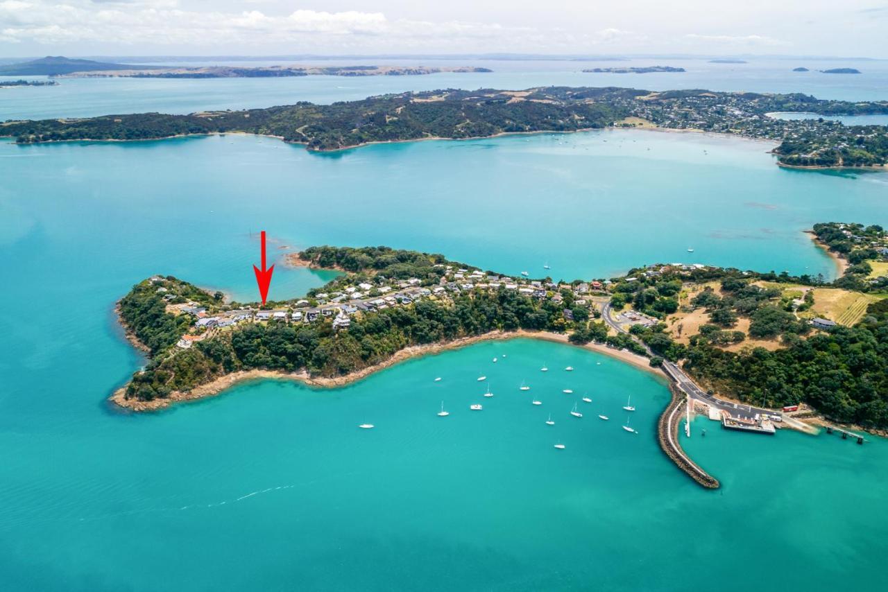 Ocean View Villa Te Whau Bay Exterior photo