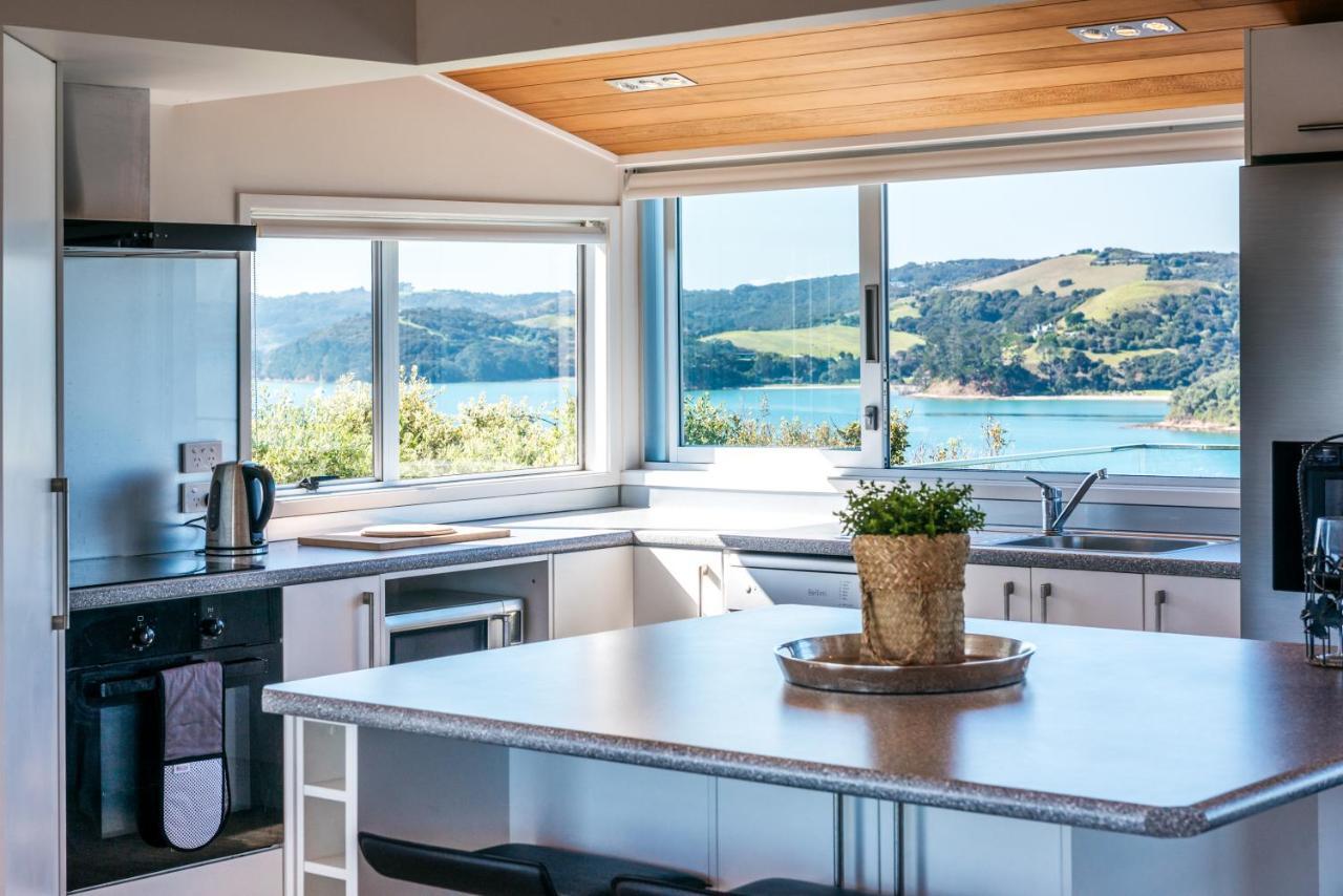 Ocean View Villa Te Whau Bay Exterior photo