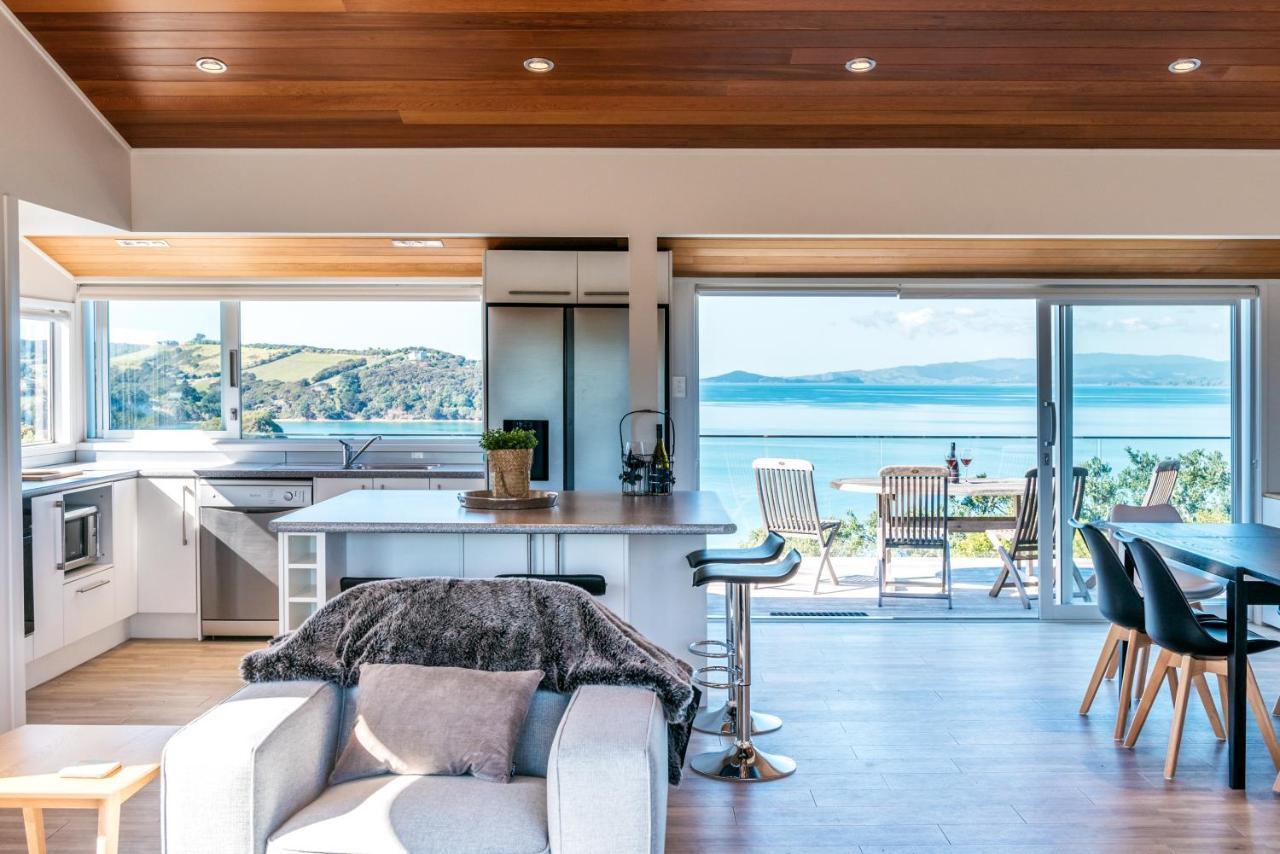 Ocean View Villa Te Whau Bay Exterior photo