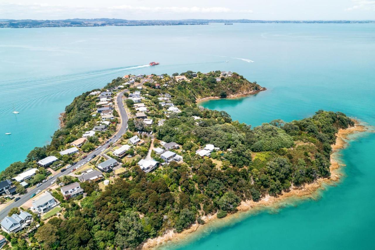 Ocean View Villa Te Whau Bay Exterior photo